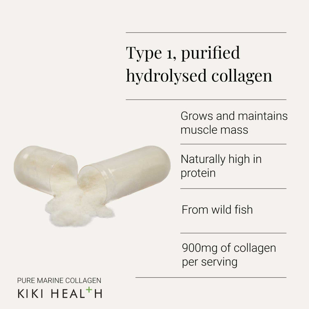 KIKI Health Pure Marine Collagen Vegetarian - 150 Capsules