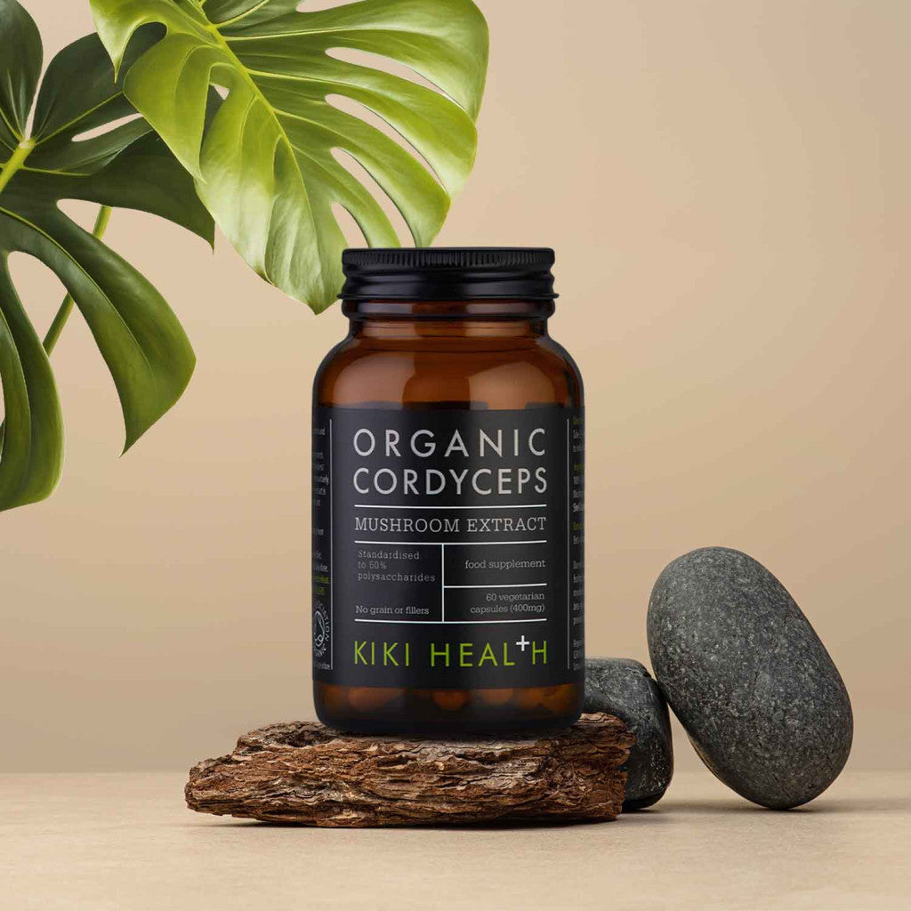 KIKI Health Organic Cordyceps - 60 Capsules