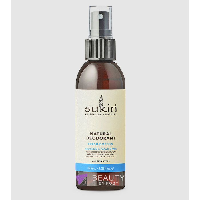 Sukin Natural Deodorant Fresh Cotton 125 ml