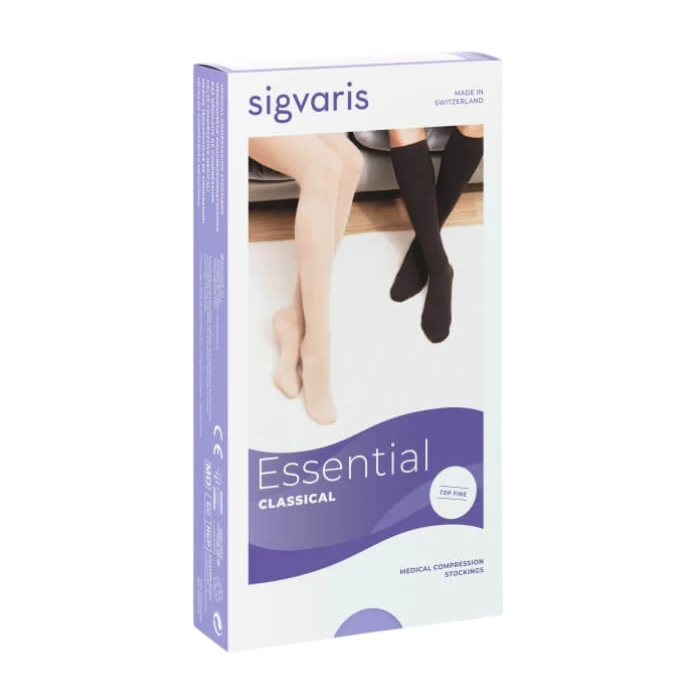Sigvaris CCL2 Calf Plus Long Open Toe - Small