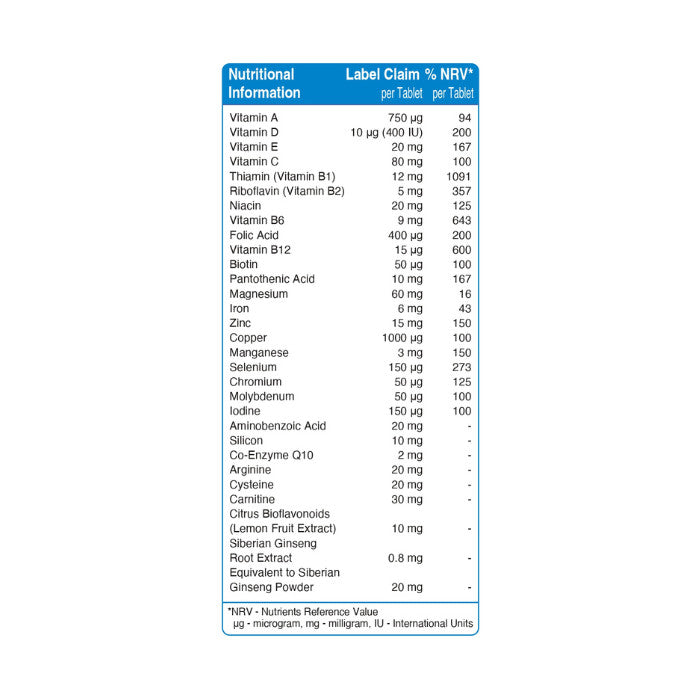 Vital Healthcare Men Original Active Lifestyle - 45 Tablets