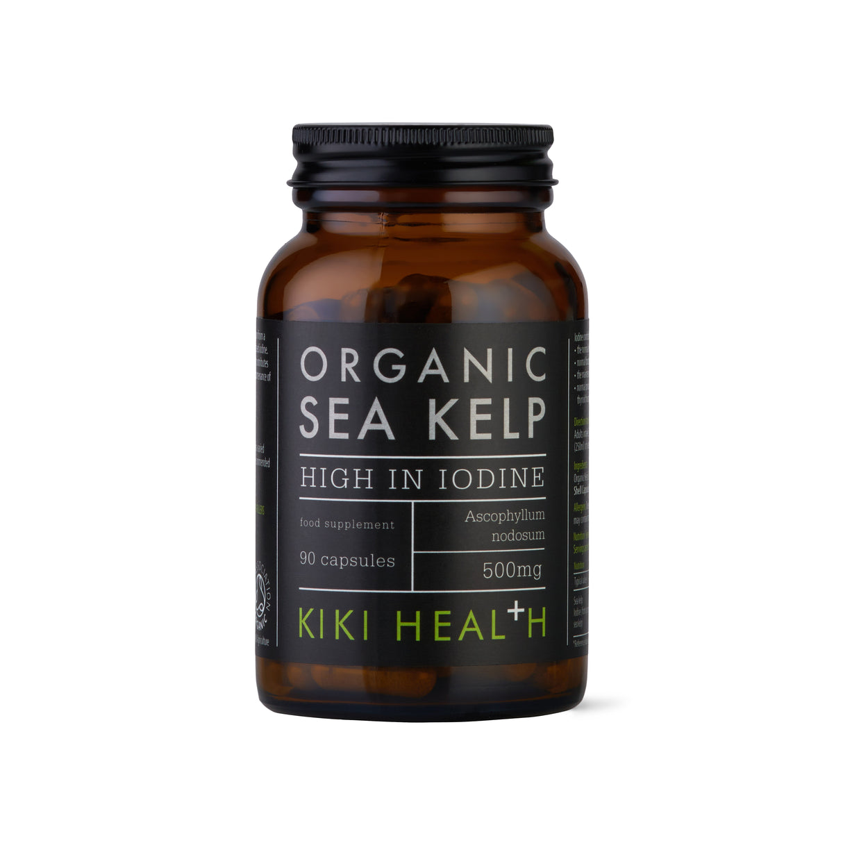 KIKI Health Organic Sea Kelp - 90 Capsules