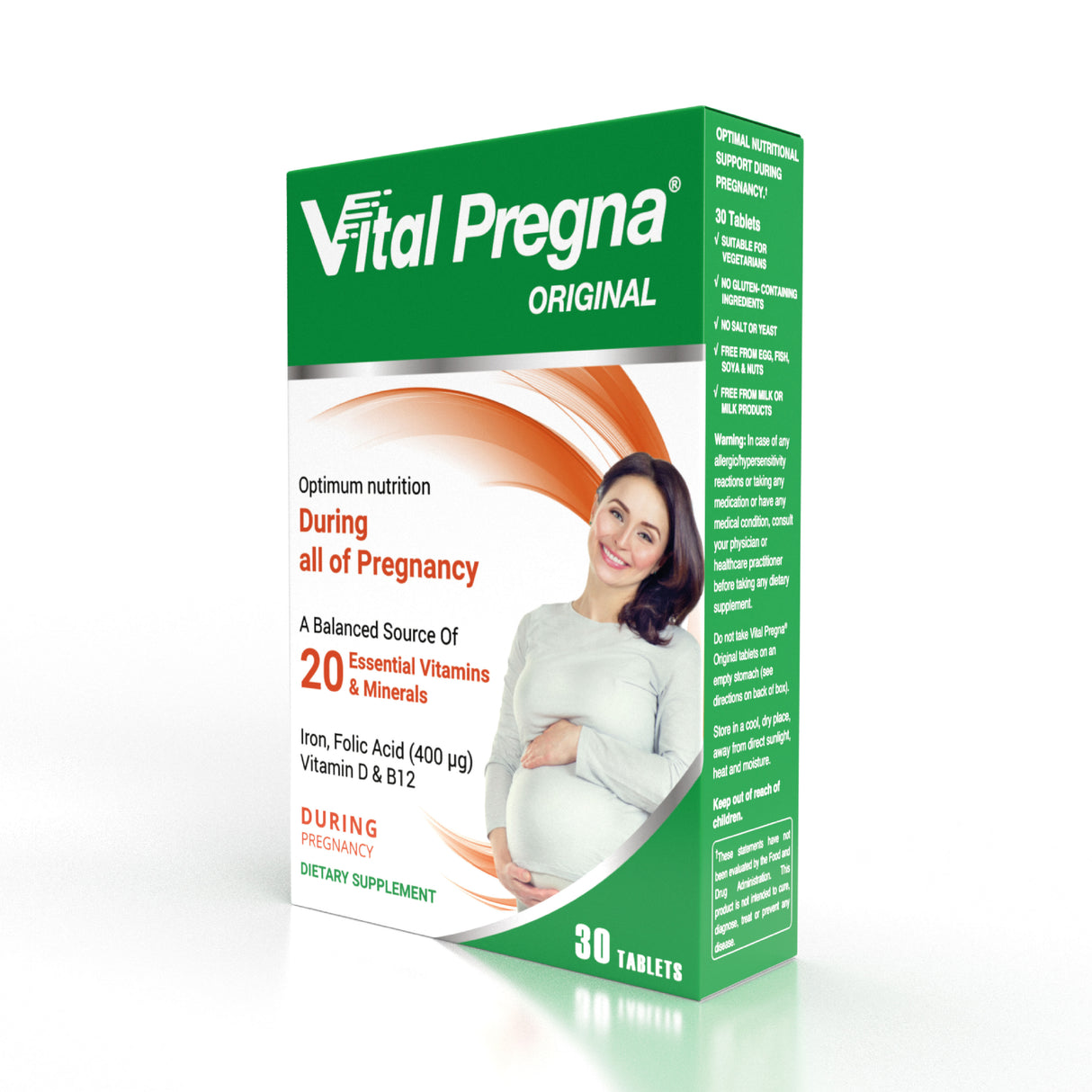 Vital Healthcare Vital Pregna Original - 30 Tablets