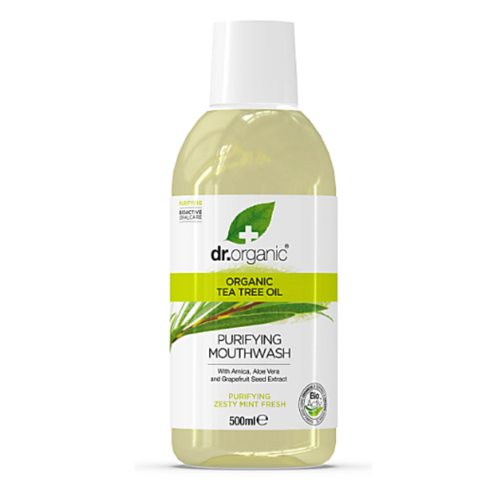 Dr.Organic Tea Tree Mouthwash - 500ml