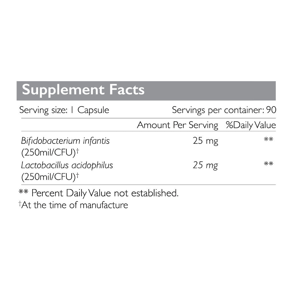 Radiant Platinum Advanced Probiotic Acidophilus 90 Caps