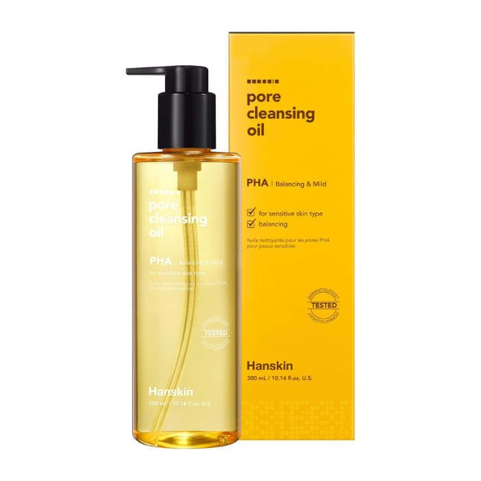 Hanskin Pore Cleansing Oil PHA Balancing & Mild 300ml