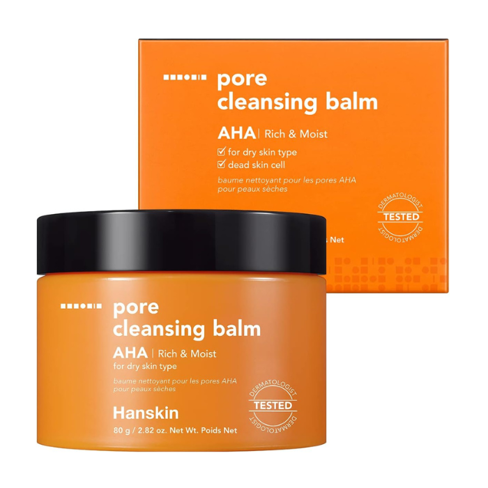 Hanskin Pore Cleansing Balm AHA Rich & Moist 80g