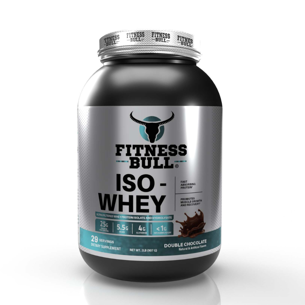 Fitness Bull ISO Whey Double Chocolate 2LB
