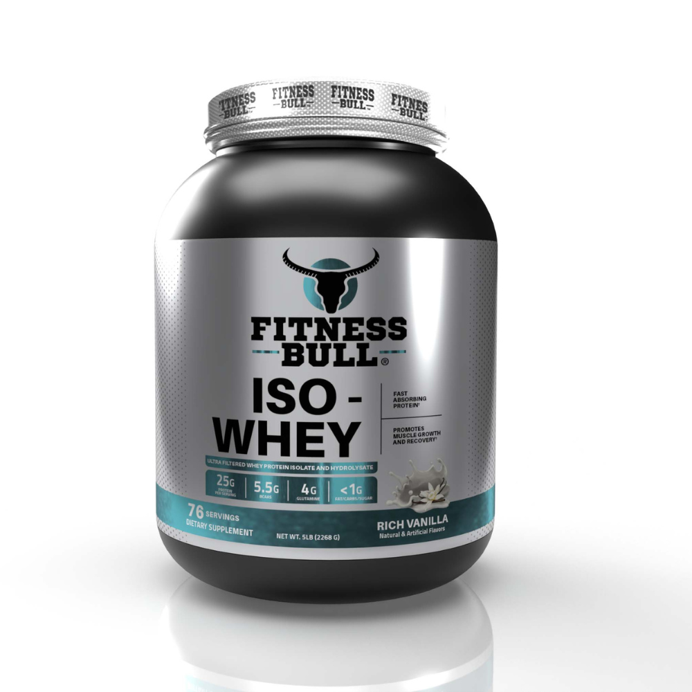 Fitness Bull ISO Whey Rich Vanilla 5LB