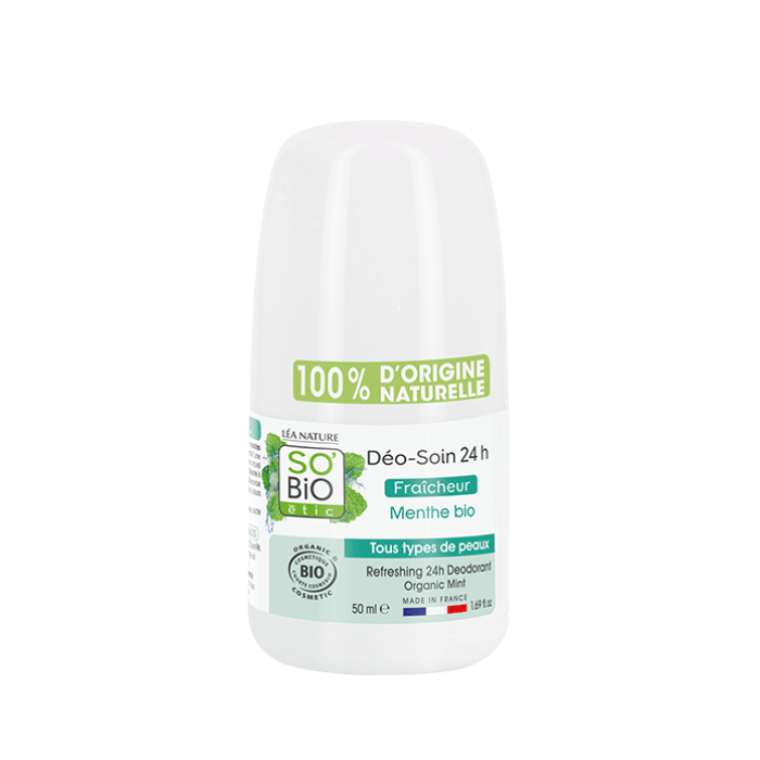 So Bio Etic Organic 24H Deodorant Mint 50ml