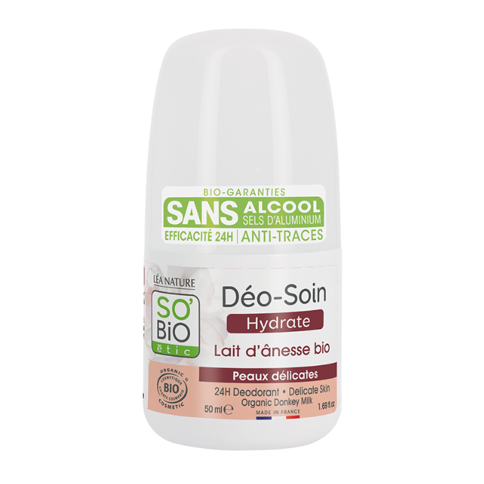 So Bio Etic Organic 24H Deodorant Donkey Milk 50ml