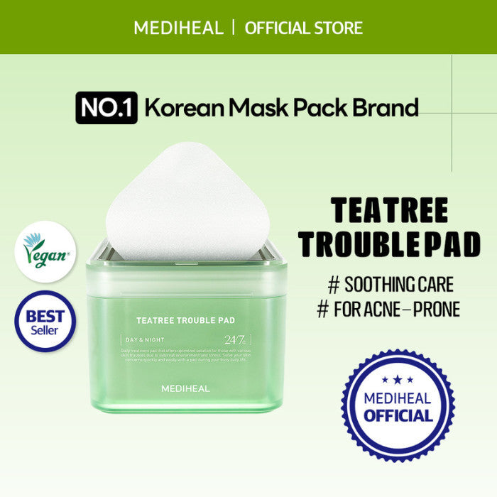 Mediheal Tea Tree Trouble Pad - 100s Mediheal