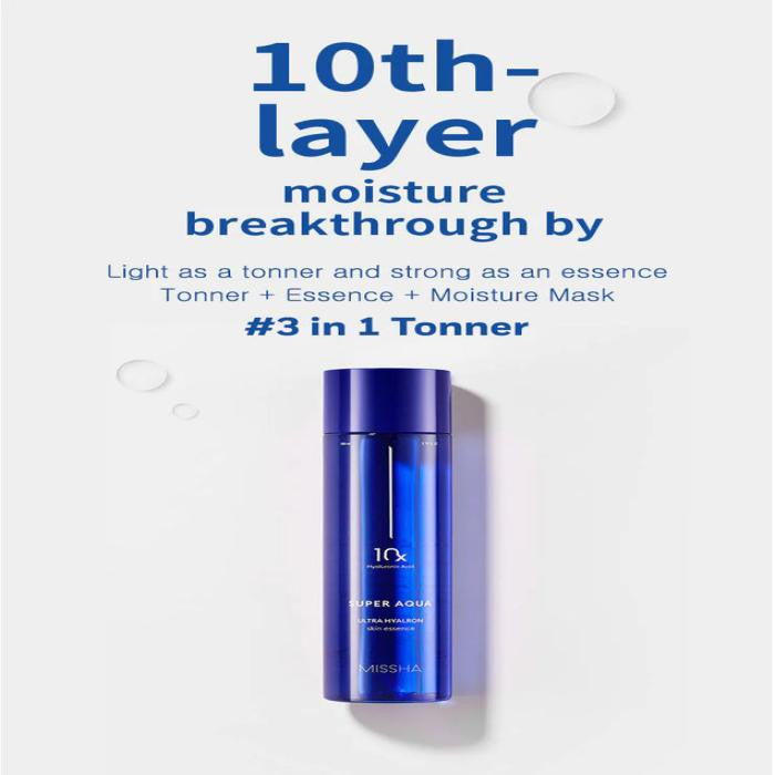 Missha Super Aqua Ultra Hyalron Skin Essence - 200ml
