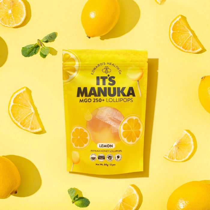 Its Manuka MGO 250+ Lollipops Lemon 84g