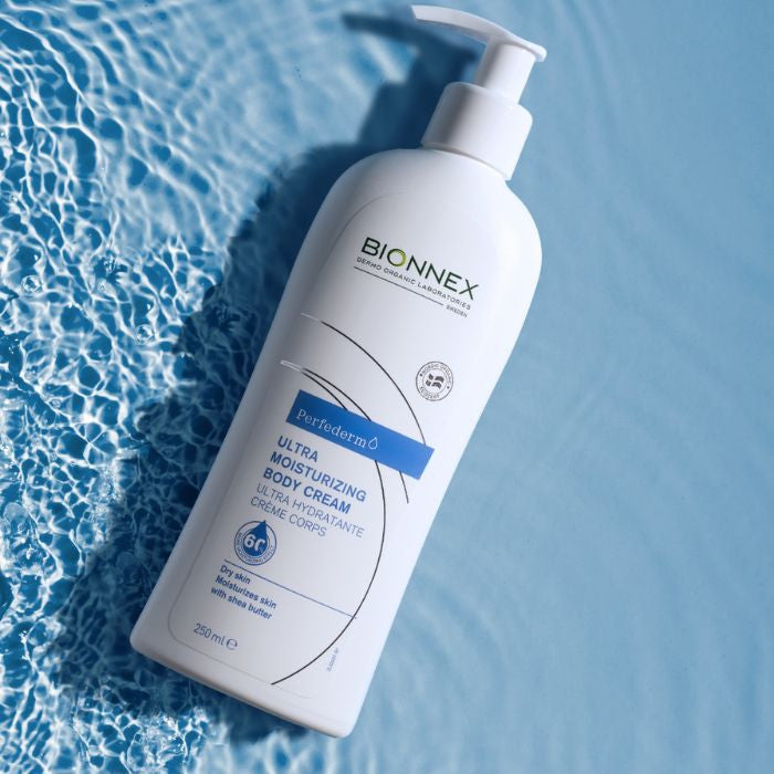 Bionnex Perfederm Moisturizing Body Cream for Dry and Atopic Skin, Deep Hydration with Shea Butter - 250ml