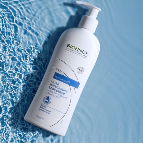 Bionnex Perfederm Moisturizing Body Cream for Dry and Atopic Skin, Deep Hydration with Shea Butter - 250ml