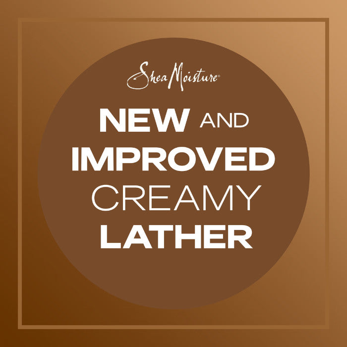 Shea Moisture Raw Shea Butter Deep Moisturizing Shampoo Sulphate-Free Cleanser for Dry and Transitioning Hair - 384ml