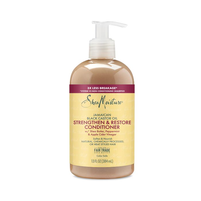 Shea Moisture Jamaican Black Castor Oil Conditioner Strengthen Restore and Deeply Nourish Hair 384ml