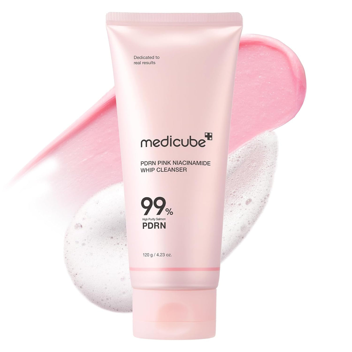 Medicube PDRN 99% Pink Niacinamide Whip Cleanser - 120g