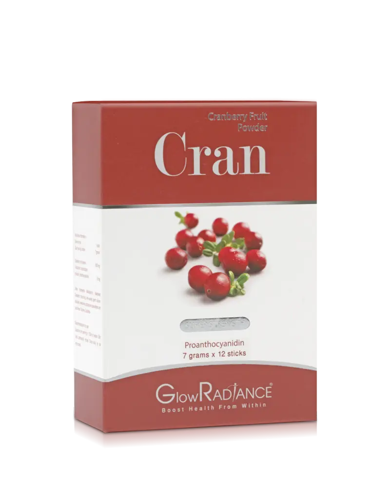Glow Radiance Cran Powder Sachets 7gm X 12’s Glowradiance