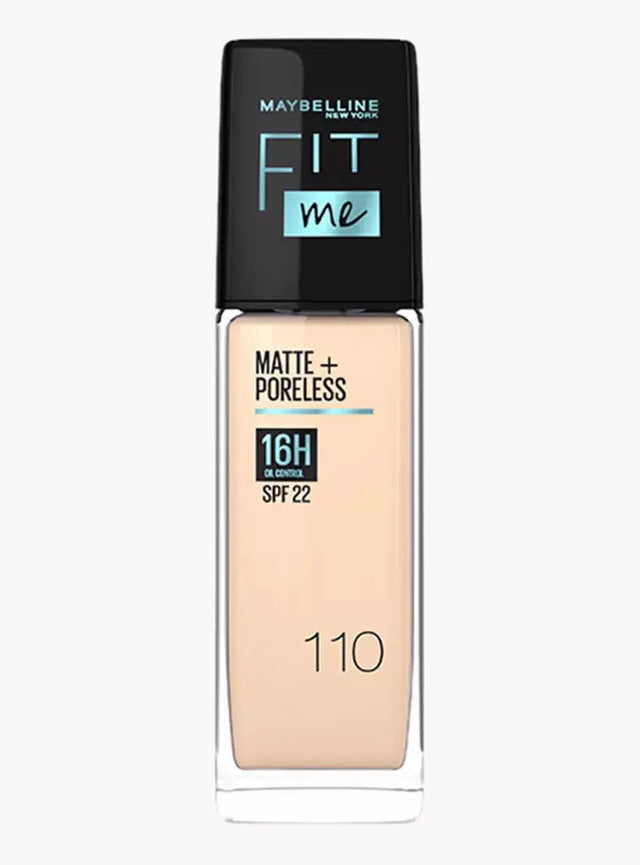 Maybelline New York Fit Me Matte Poreless Foundation 110 Maybelline