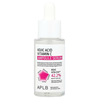 APLB, Kojic Acid Vitamin C Ampoule Serum , 1.35 fl oz (40 ml)
