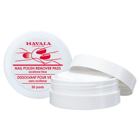 Mavala Nail Polish Remover Acetone Free Pads 30's - www.plcgcc.com