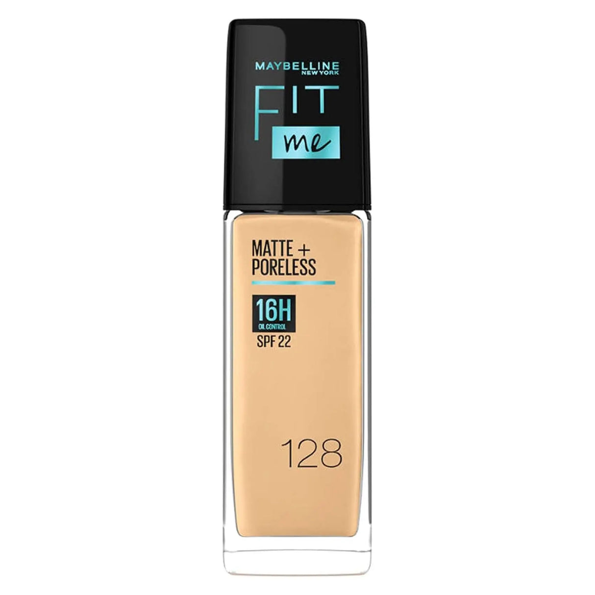 Maybelline Fit Me Matte + Poreless Foundation 128 Warm Nude 30 mL Maybelline