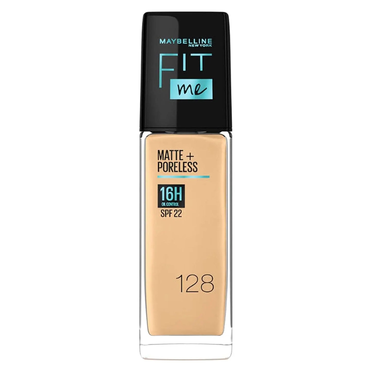 Maybelline Fit Me Matte + Poreless Foundation 128 Warm Nude 30 mL Maybelline