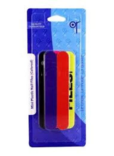 Or Bleu Mini Plastic Nail File CT - 438