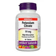 Webber Naturals Potassium Citrate 99Mg Tab 90S Webber Naturals