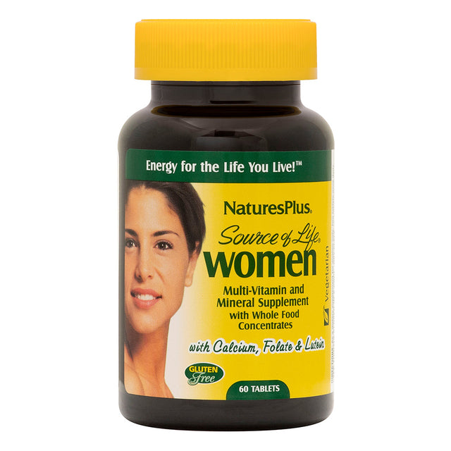 Natures Plus Source Of Life Women's Multi Vitamin 60's Natures Plus