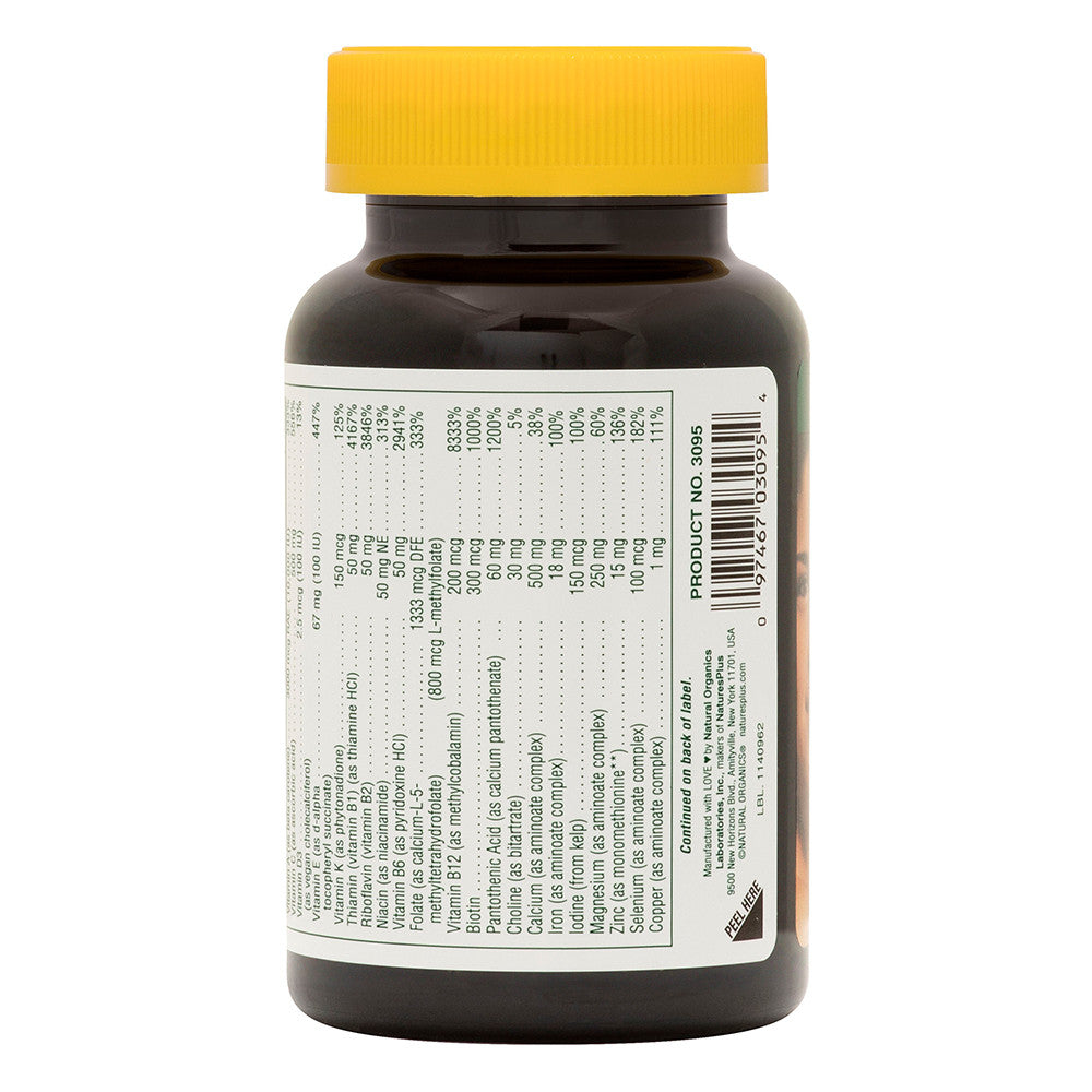 Natures Plus Source Of Life Women's Multi Vitamin 60's Natures Plus