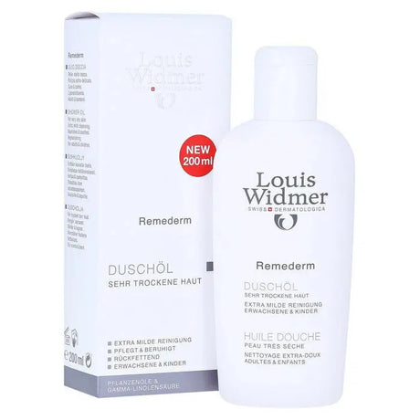 Louis Widmer Remederm Dry Skin Shower Oil 200Ml Louis Widmer
