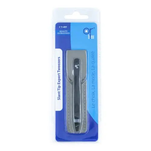 Or Bleu Slant Tip Expert Tweezers CT-405 Or Bleu