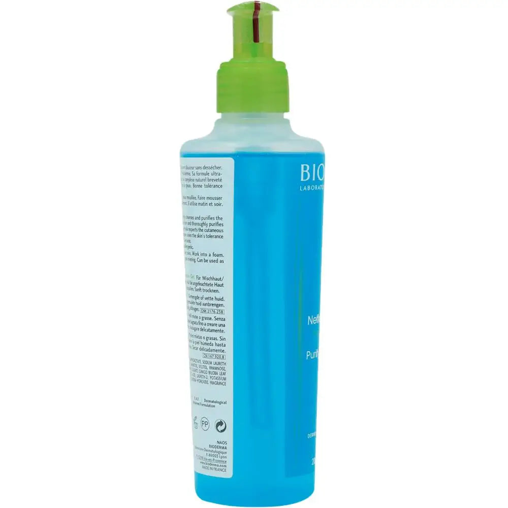 Bioderma Sebium Gel Moussant Purifying Cleansing Foaming Gel 200ml Bioderma