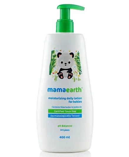 Mamaearth Moisturizing Daily Lotion For Babies - 400mL Mama Earth