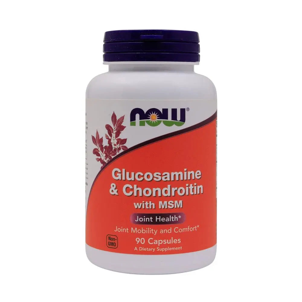 Now Glucosamine & Chondroitin Capsules 90s NOW