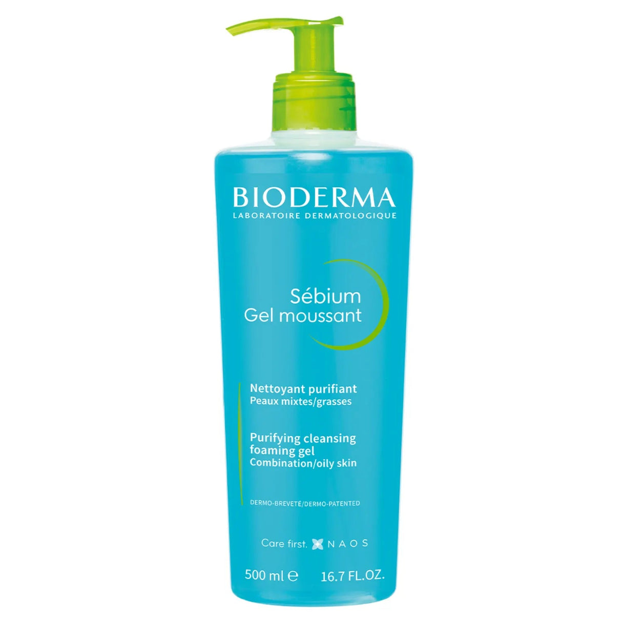 Bioderma Sebium Gel Moussant Purifying Cleansing Foaming Gel 500ml Bioderma