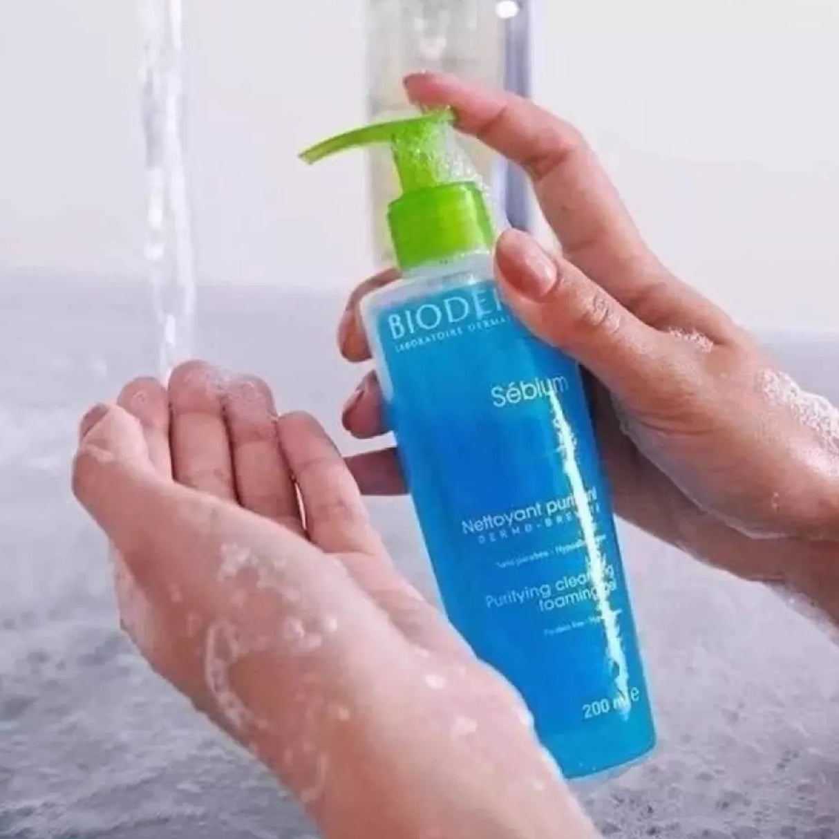 Bioderma Sebium Gel Moussant Purifying Cleansing Foaming Gel 500ml Bioderma