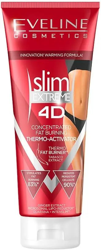 Eveline Slim Extreme 4D Thermo Active Slimming Serum 250ml Eveline