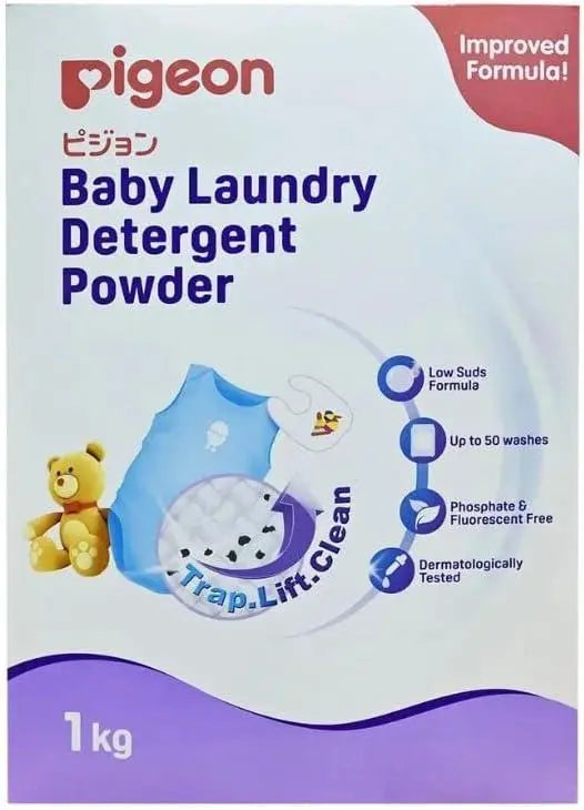 Pigeon, Baby Laundry Detergent Powder, 1 Kg Pigeon