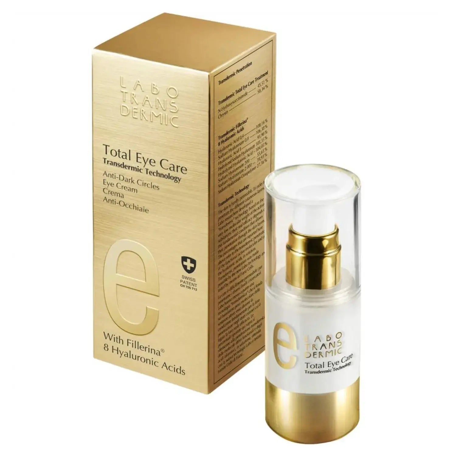 Labo Transdermic Anti-Dark Circles Eye Cream 15ml Labo