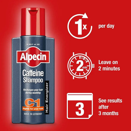 Alpecin Caffeine Shampoo C1 1X 250Ml Alpecin