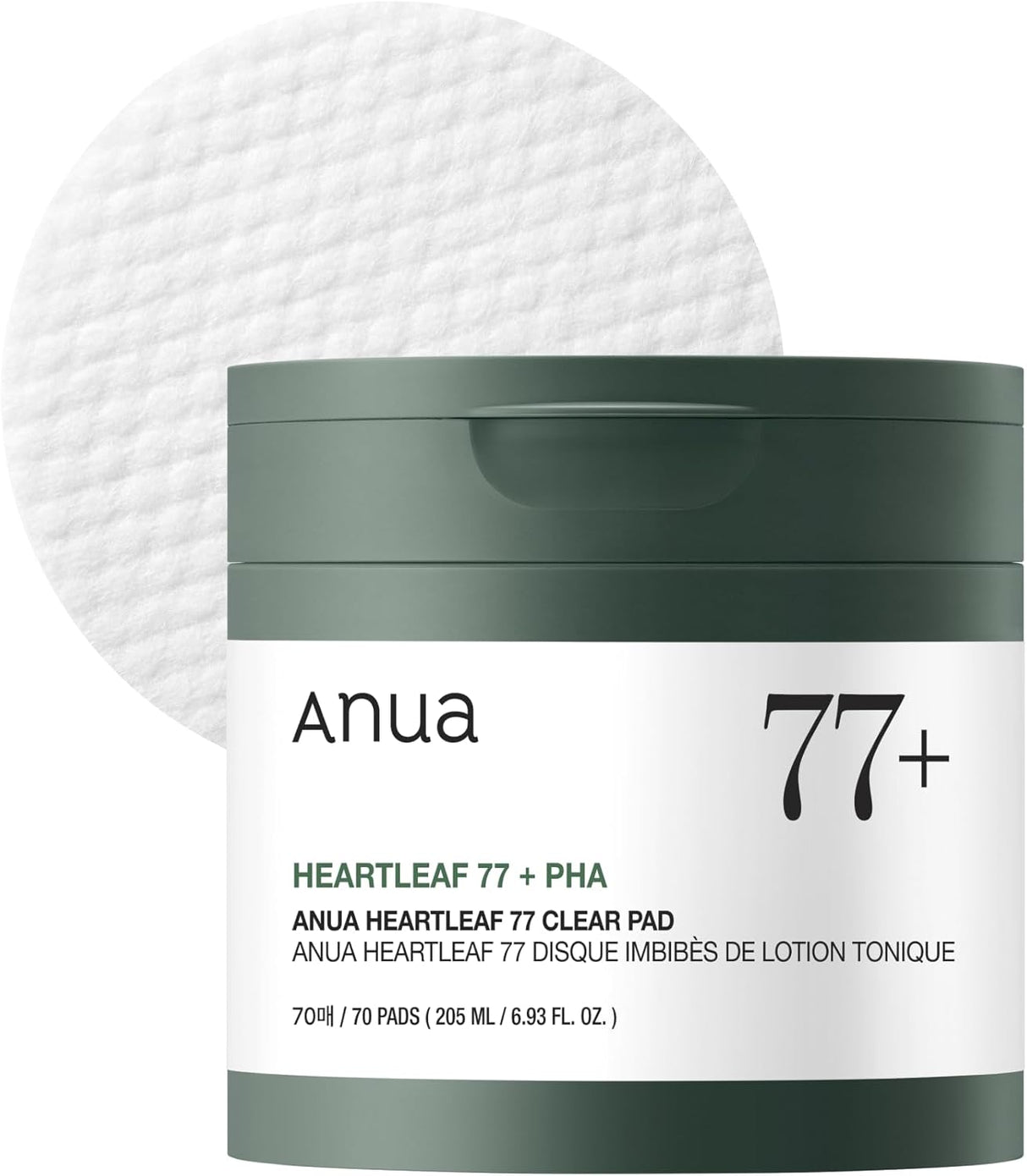 Anua Heartleaf 77% Clear Exfoliating Facial Toner Pads 160ml