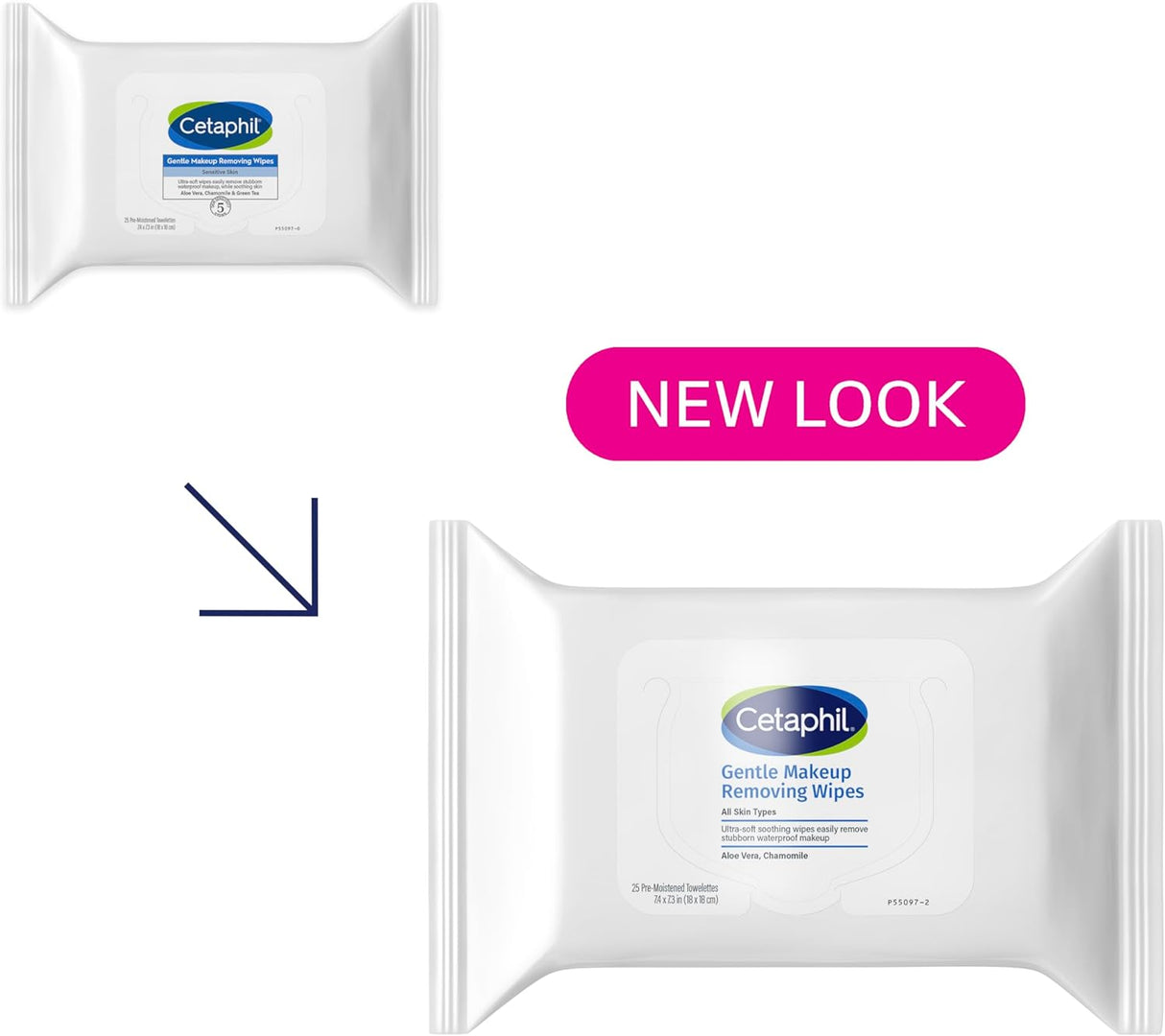 مناديل سيتافيل اللطيفة لتنظيف البشرة وتوحيد لونها