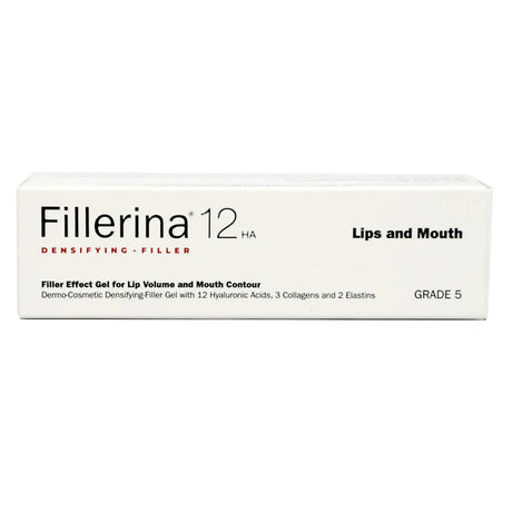 Fillerina Densifying Filler Gel 12 HA Lip & Mouth Grade 5 - 7 Ml- GLOBAL fillerina
