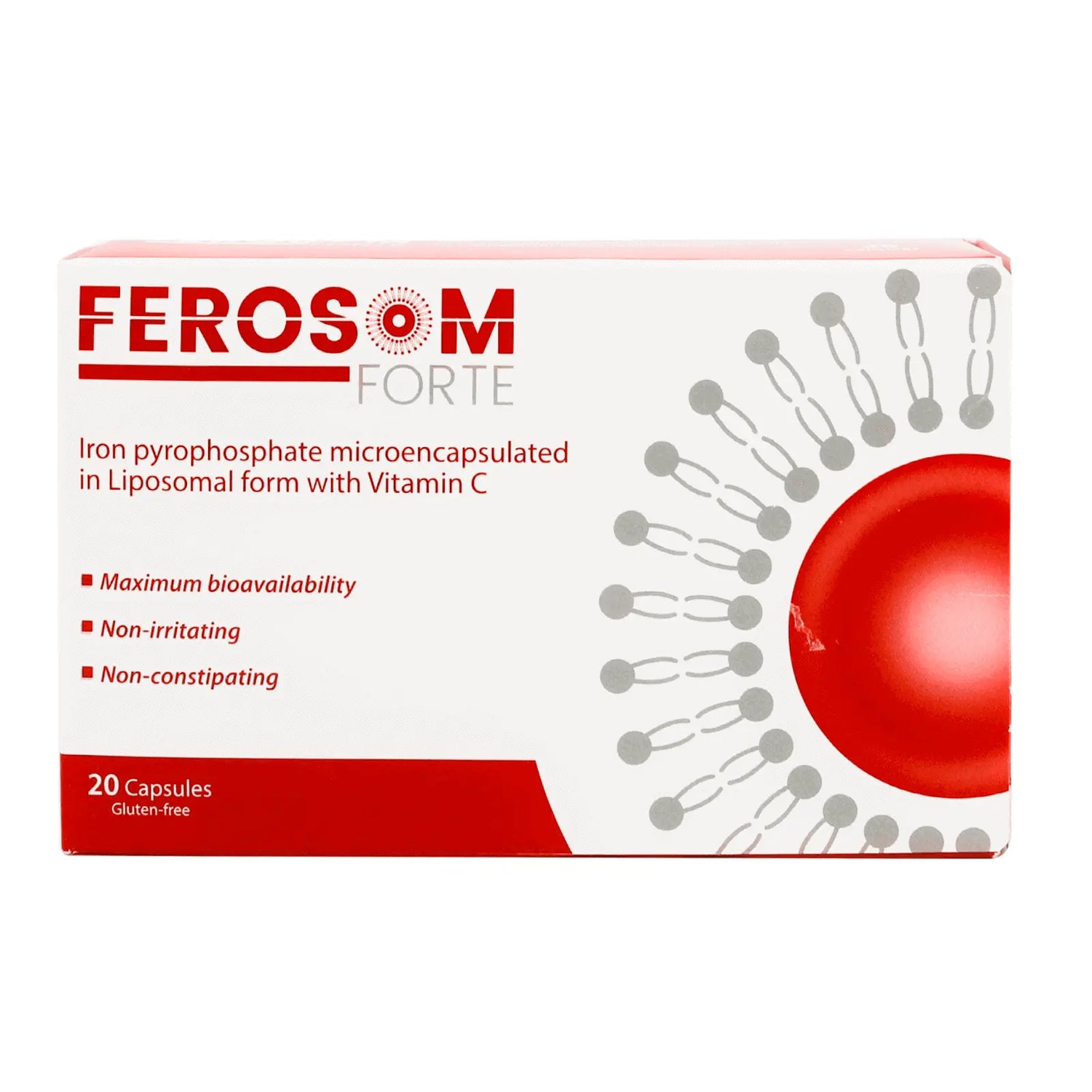 Ferosom Forte Caps 20'S Ferosom Forte