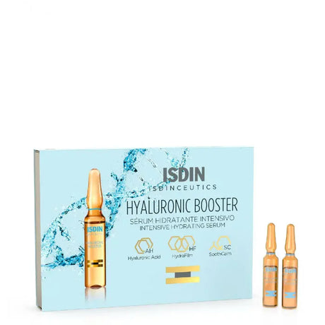 ISDIN Isdinceutics Hyaluronic Booster Intense Hydrating and Soothing Serum Ampoules x10 Isdin