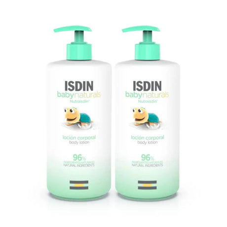 ISDIN Baby Naturals Body Lotion 2x400ml Isdin